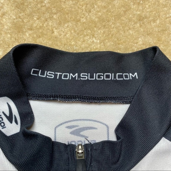 USNWC Sugoi Men’s Short Sleeve Bike Jersey Size Large - Picture 4 of 8